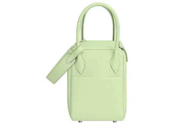 HERMES Lindy 26 Evercolor 3I Vert Criquet