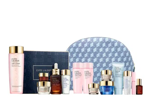 雅诗兰黛 粉水小棕瓶精华套装 滋润