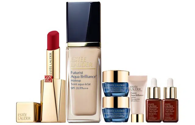 雅诗兰黛 沁水粉底液绝色魅惑限量套装