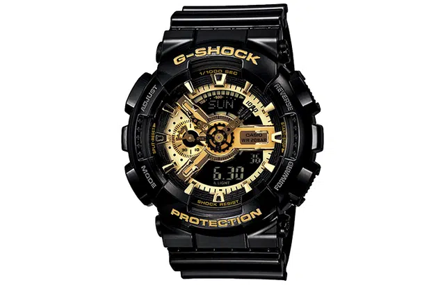 G-SHOCK GA-110GB-1A+GMA-S110MP-7A
