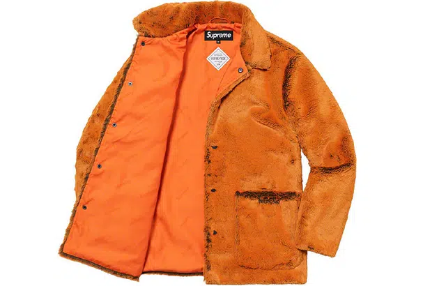 Supreme FW21 Week 3 2-Tone Faux Fur Shop Coat