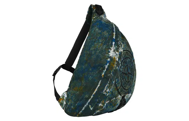 Supreme x Stone Island Crossbody Bag Coral