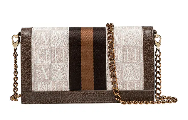 Vanessa Hogan VH Retro Print Chain Bag