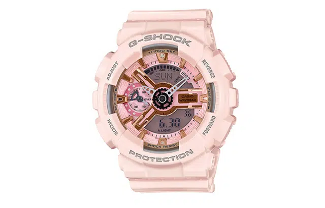 CASIO G-SHOCK GA-2100-1A1+GMA-S110MP-4A1ER