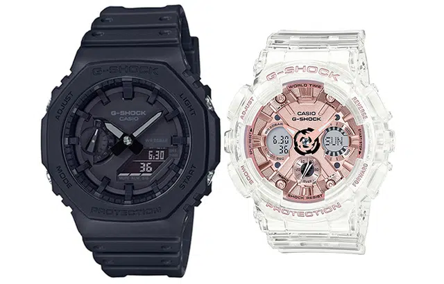 CASIO G-SHOCK GA-2100-1A1+GMA-S120SR-7AER