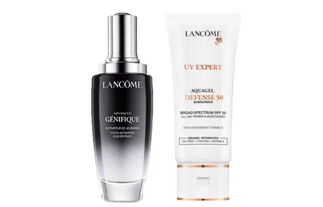 兰蔻 抗衰老双效套装 抗衰老精华+防晒保湿霜