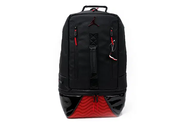 Jordan AJ11 Bred Black Red Backpack