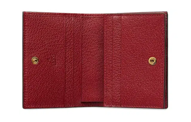 Gucci Floral Logo Stripe Wallet