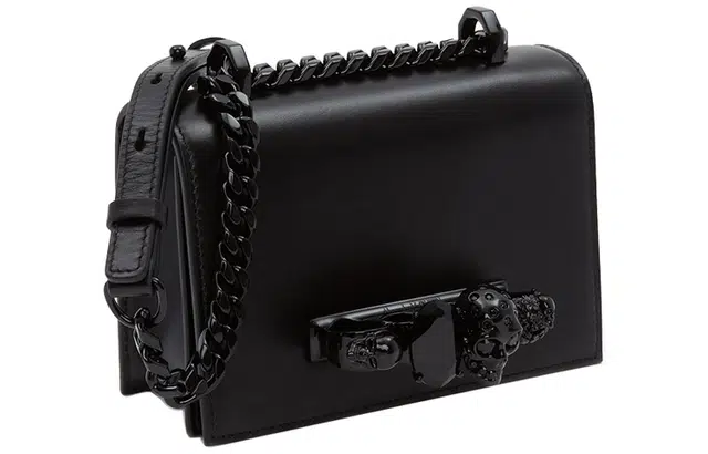 Alexander McQueen JEWELLED SATCHEL