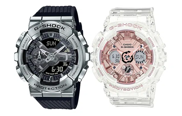 CASIO G-SHOCK BABY-G GM-110-1A+GMA-S120SR-7AER