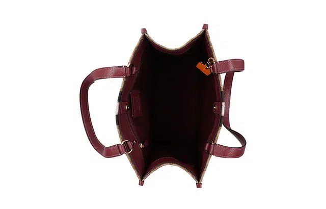 COACH Dempsey 30 Logo Tote