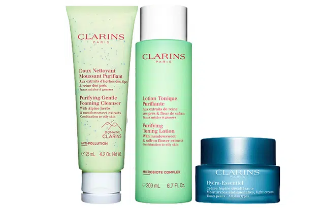 娇韵诗 乳霜版基础平衡套组 补水保湿