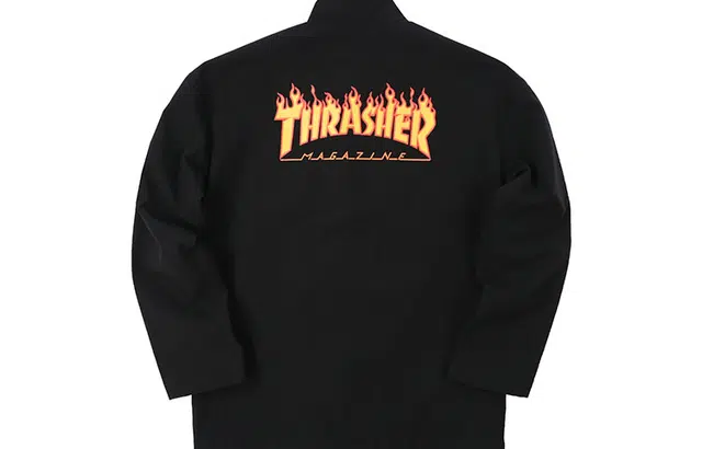 Thrasher Flame Tang Suit Jacket Logo