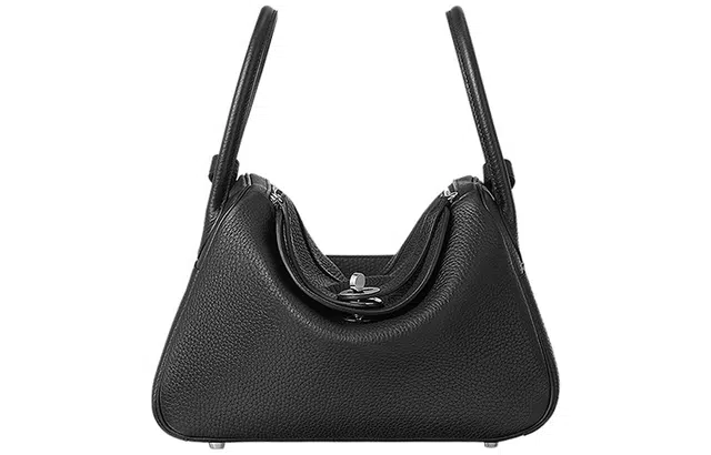 HERMES Lindy 26 Clemence 26 Noir