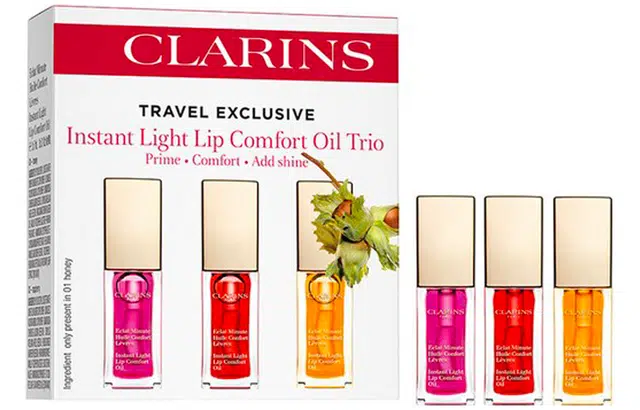 娇韵诗 植萃凝亮润唇油套组 滋润