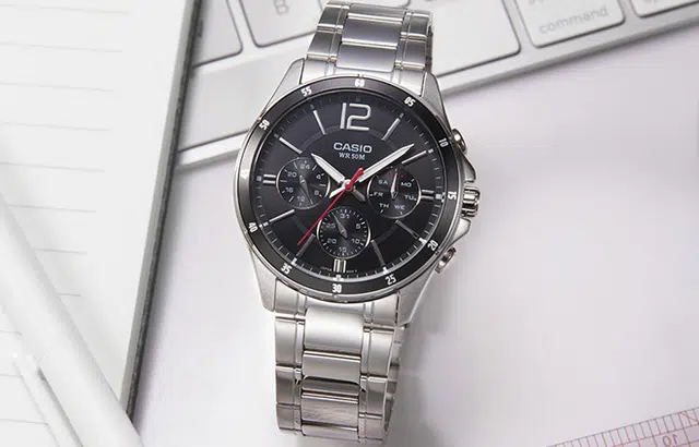 CASIO DRESSENTICER 47*43.5mm MTP-1374D-1A