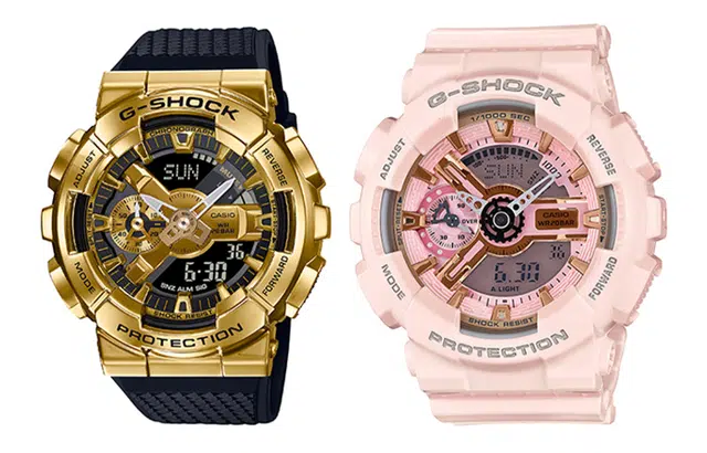CASIO G-SHOCK GM-110G-1A9+GMA-S110MP-4A1ER