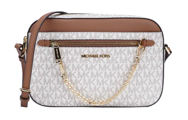 Michael Kors Jet Set Camera Bag Vanilla