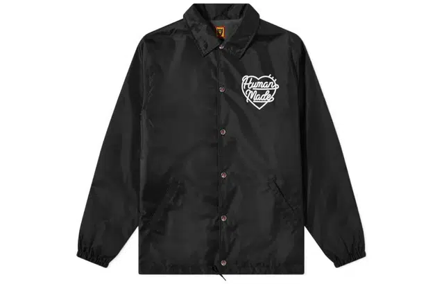 HUMAN MADE SS22 Coach Jacket Black Logo