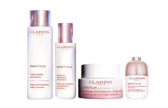 娇韵诗 淡斑（新版）光芒小瓷瓶精华水乳滋润型四件套 保湿