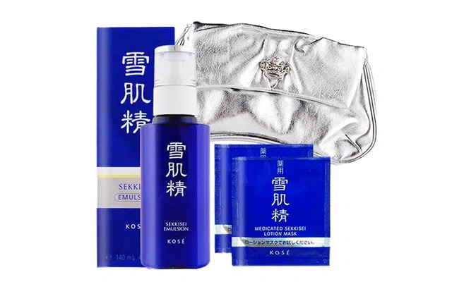 雪肌精 面膜手拿包限定套组 补水保湿