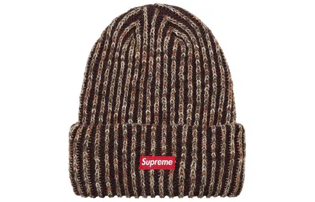 Supreme Week 18 Rainbow Knit Loose Gauge Beanie