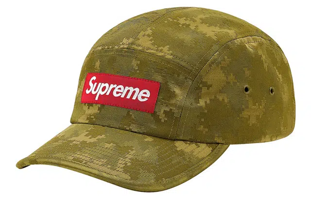 Supreme Satin Digi Camo Camp Cap