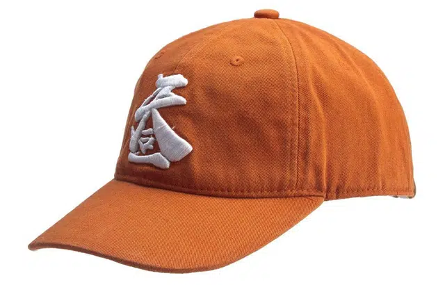 李宁 天人合一刺绣棒球帽 纽约时装周走秀款 男女同款 橙色