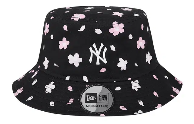 New Era MLB Sakura Bucket Hat Black