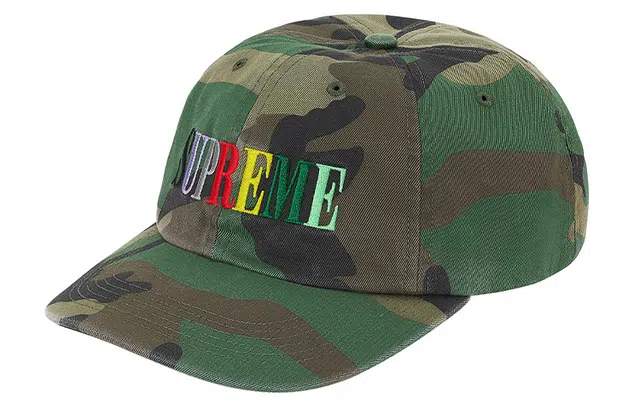 Supreme Multi Color Logo 6-Panel