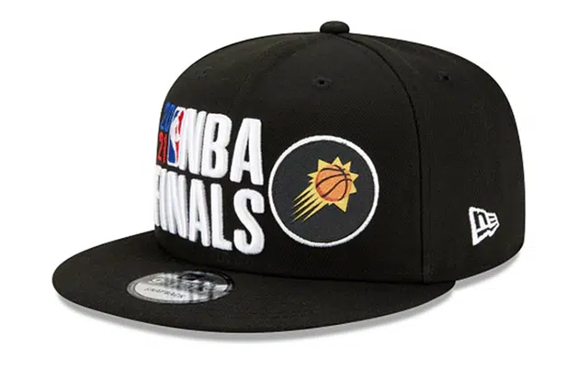 NewEra NBA Suns Western Champs Black Cap