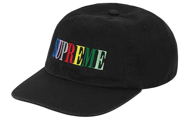 Supreme FW20 Week 1 Multi Color Logo 6-Panel