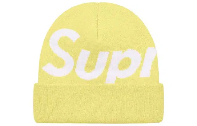 Supreme Big Logo Beanie Klein Blue