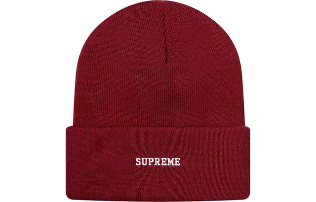 Supreme Fw18 Nike Beanie Burgundy