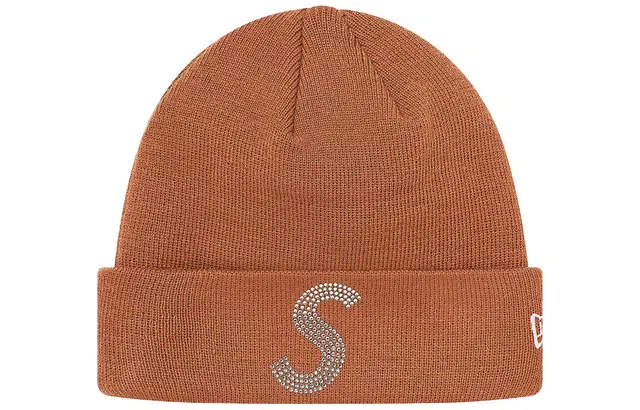 Supreme x New Era Swarovski S Logo Beanie