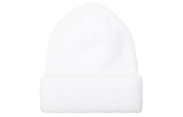 NOAH Nyc Core Logo Beanie White
