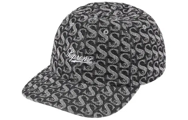 Supreme Week 9 Monogram Denim 6-Panel