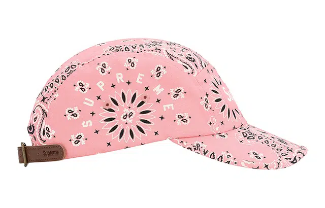 Supreme Bandana Camp Cap