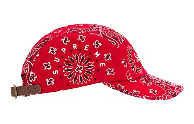 Supreme Bandana Camp Cap