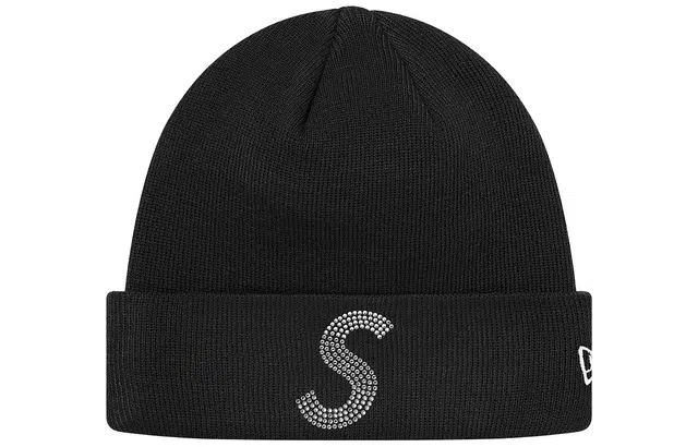 Supreme x New Era Swarovski S Logo Beanie
