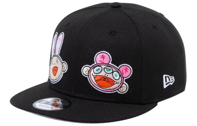 New Era x Takashi Murakami Embroidered Cartoon Baseball Cap