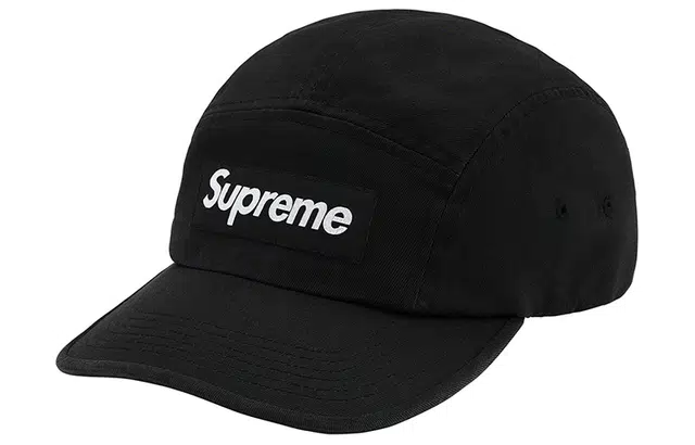 Supreme Washed Chino Twill Camp Cap