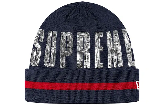 Supreme New Era Sequin Beanie