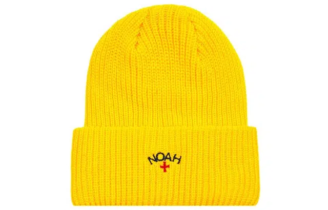 NOAH Nyc Core Logo Beanie Navy