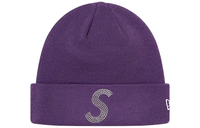Supreme Week 6 New Era Swarovski S Logo Beanie