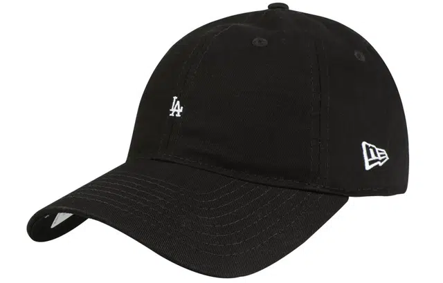 New Era MLB Los Angeles Dodgers Black Cap
