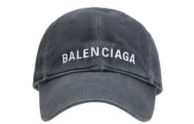 Balenciaga Embroidered Logo Baseball Cap