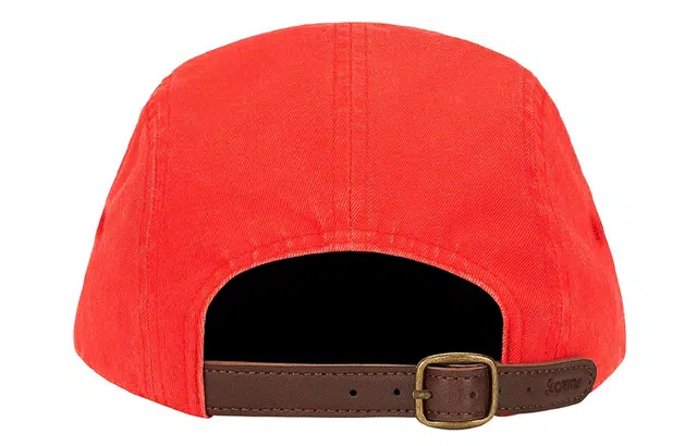 Supreme Washed Chino Twill Camp Cap