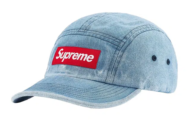 Supreme Washed Chino Twill Camp Cap
