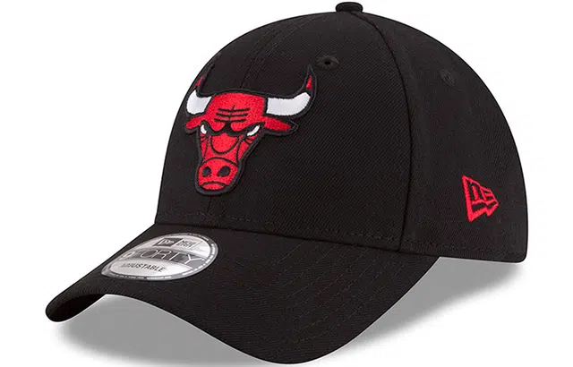 New Era NBA Chicago Bulls Adjustable Cap Black